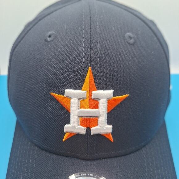 New Era Houston Astros 39THIRTY 2024 Postseason Navy Hat Cap Size M/L MLB - Picture 2 of 7